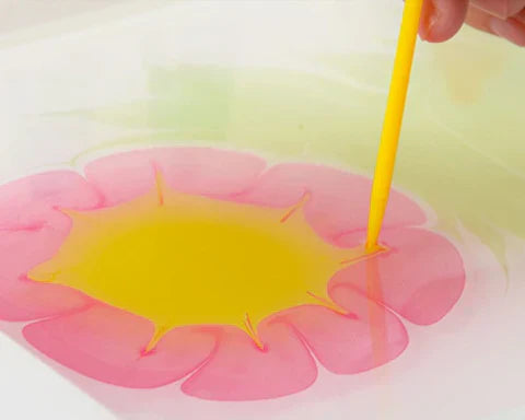 Water Marbling Art Kit Non-Toxic & Mess-Free