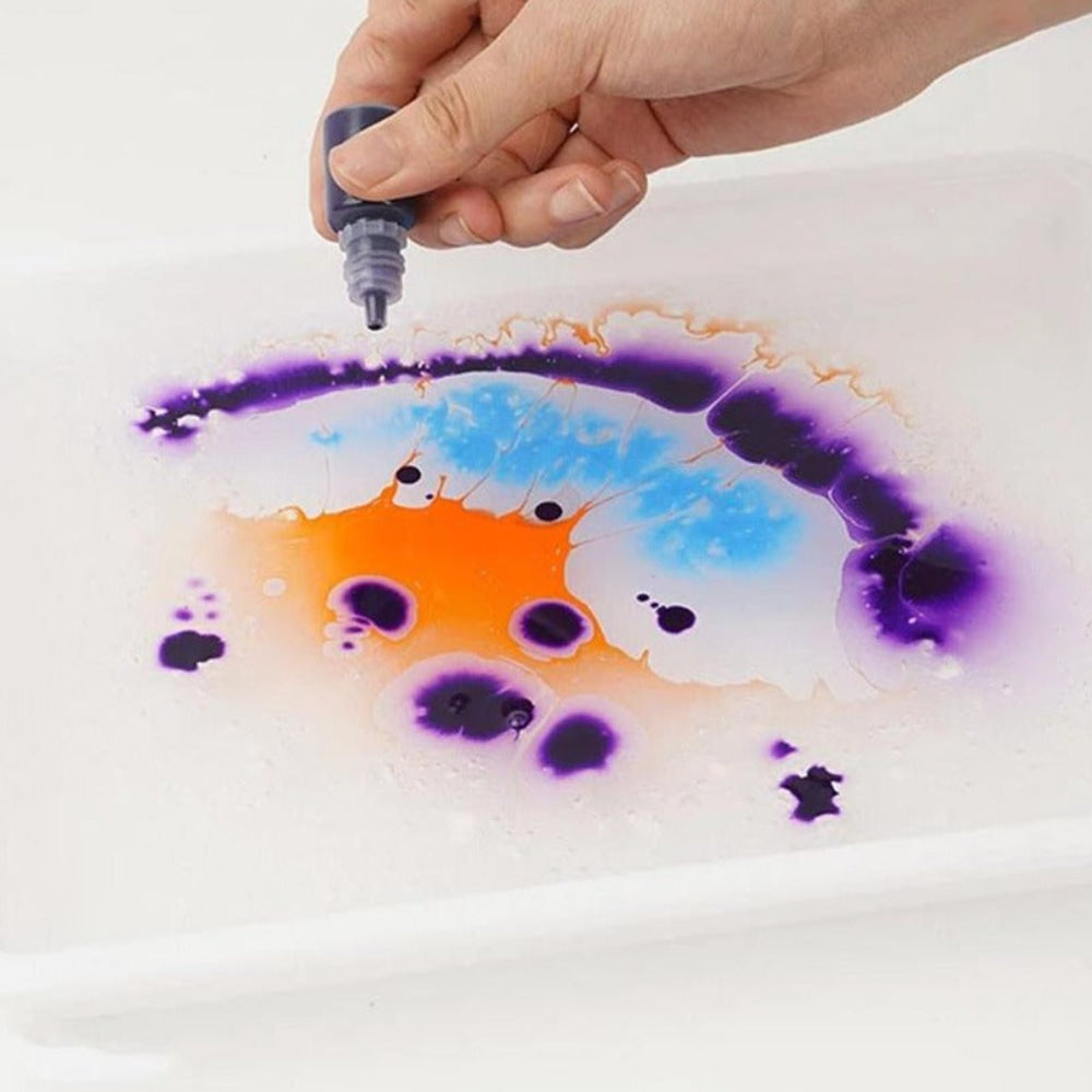 Water Marbling Art Kit Non-Toxic & Mess-Free