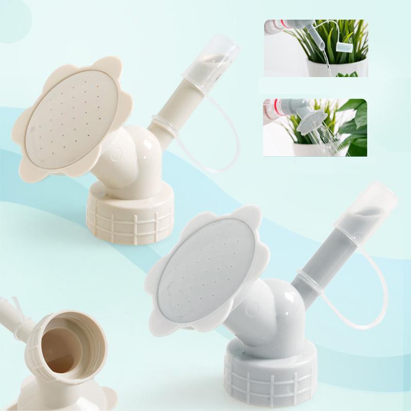 Watering Bottle Attachment Flower-Shaped Universal Fit Spray & Stream