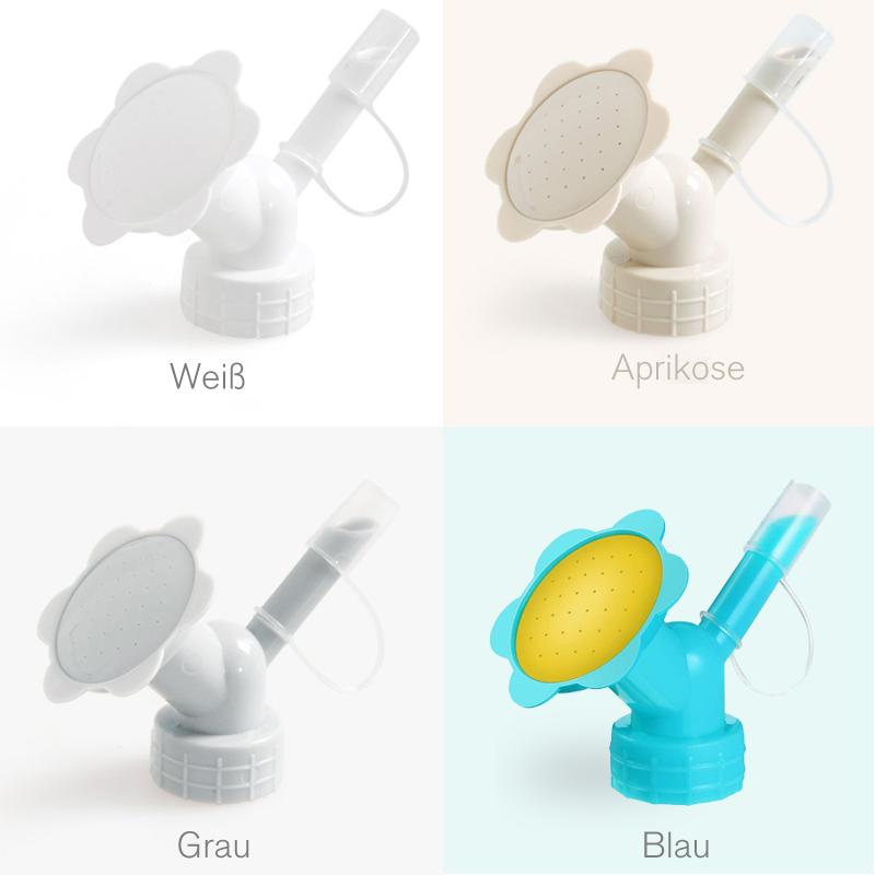 Watering Bottle Attachment Flower-Shaped Universal Fit Spray & Stream