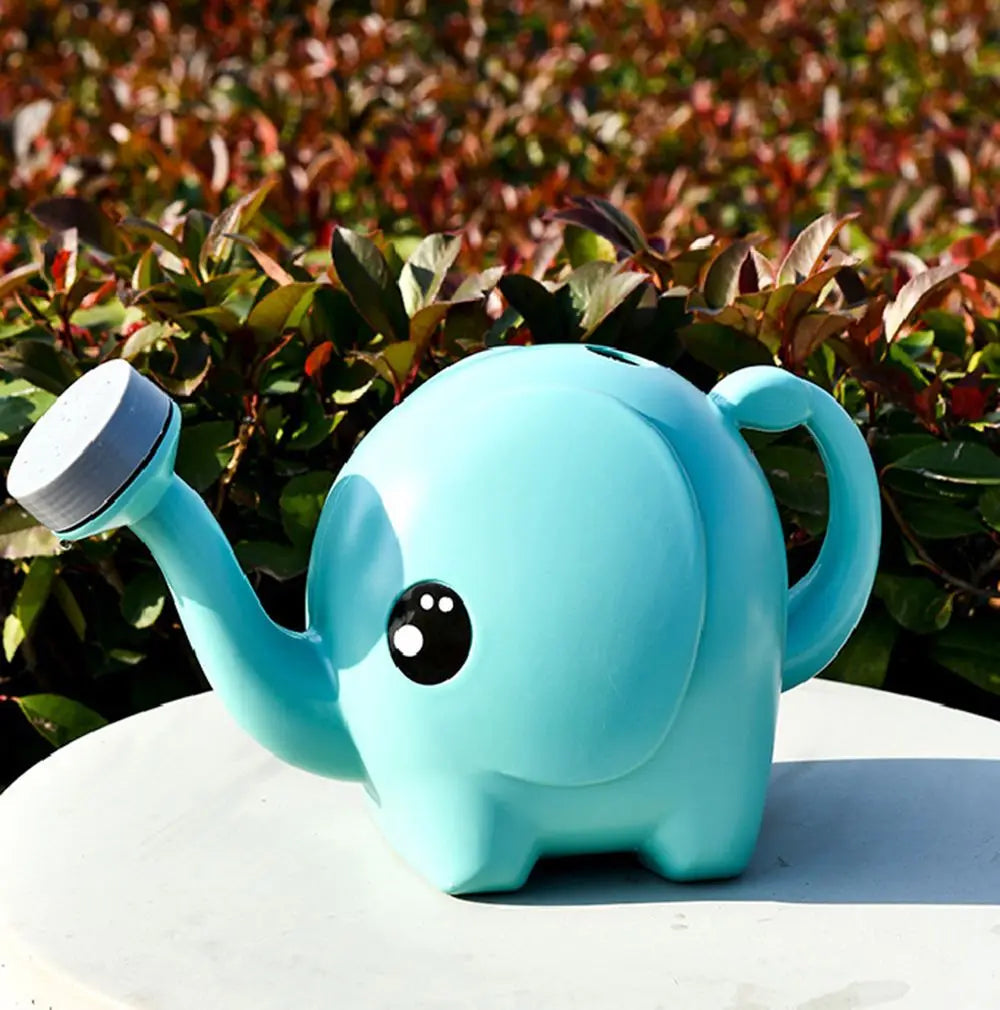 Watering Can Elephant Shape Adjustable Spray Ergonomic Handle