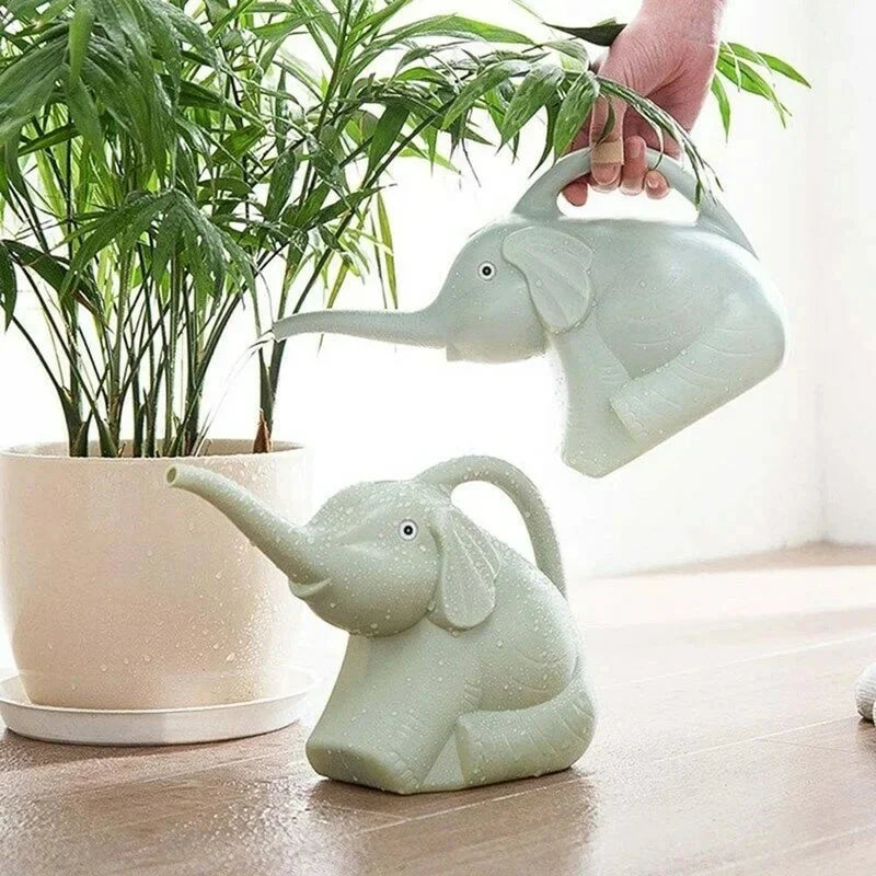 Watering Can Elephant Trunk Spout Integrated Handle
