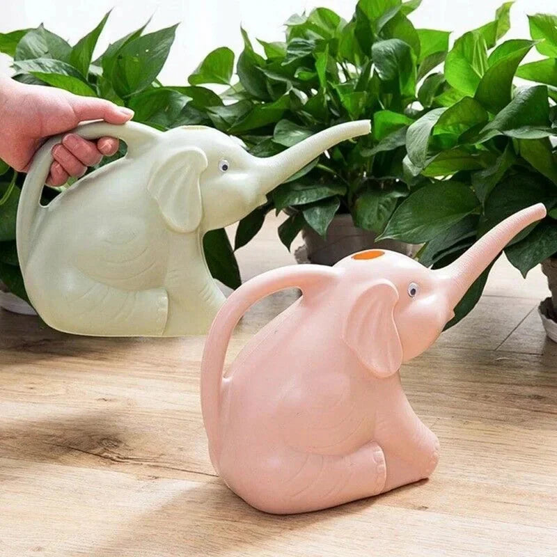 Watering Can Elephant Trunk Spout Integrated Handle