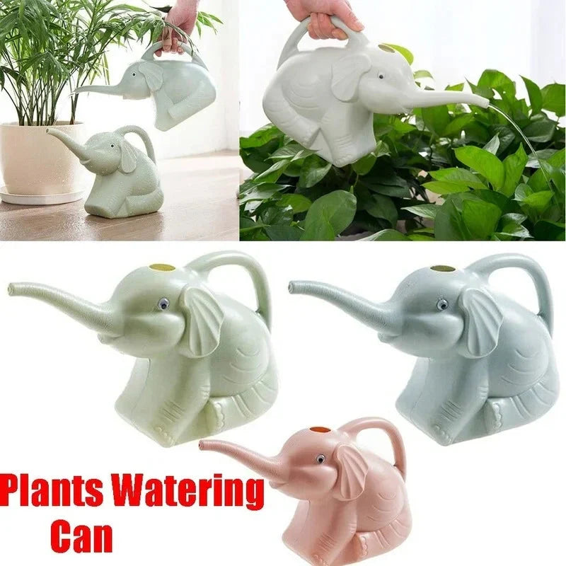 Watering Can Elephant Trunk Spout Integrated Handle