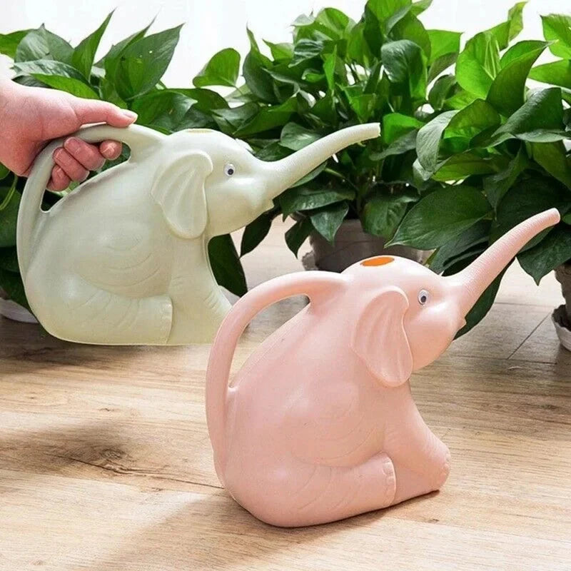 Watering Can Elephant Trunk Spout Lightweight Pastel Colors