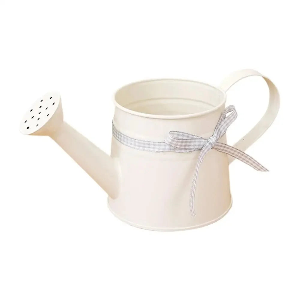 Watering Can Painted Steel Gentle Sprinkler Gift Ready