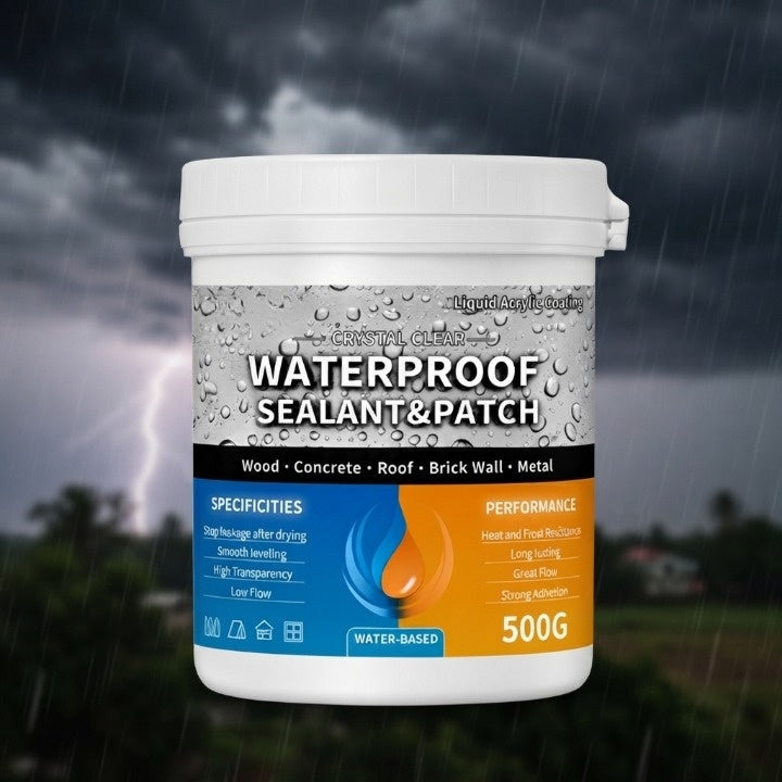 Waterproof Sealant Brush-On Multi-Surface Weather-Resistant