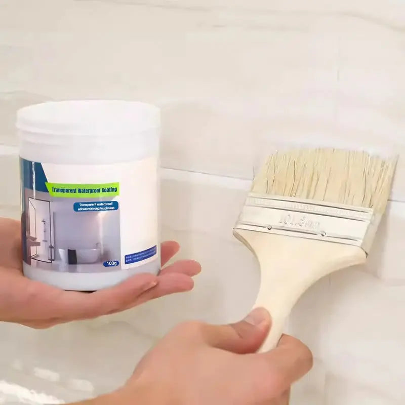Waterproof Sealing Coating Transparent & Odorless Weatherproof 100 g Bottle