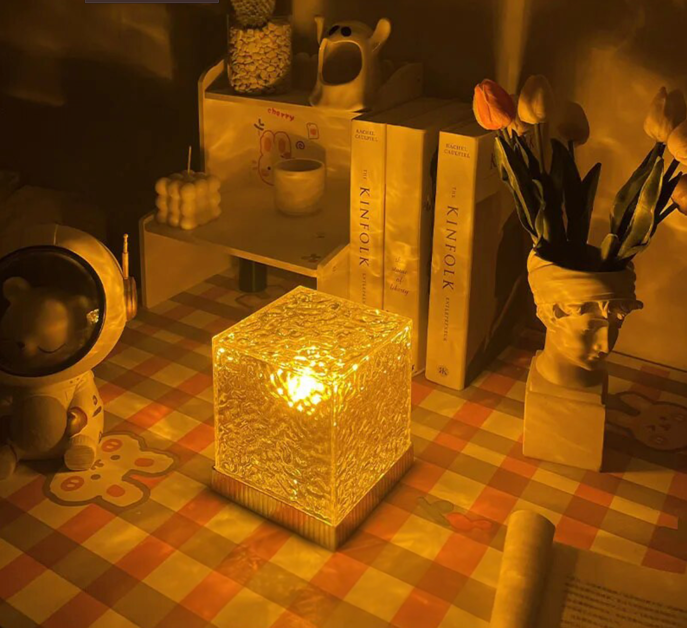 Wave Lamp USB Rechargeable 16 Colors & Remote Control