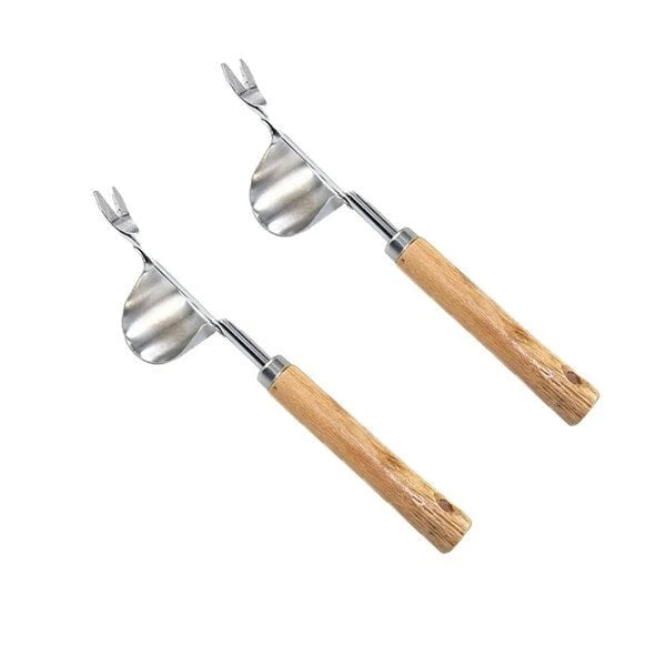 Weed Puller V-Shaped Steel Fork Lever Action