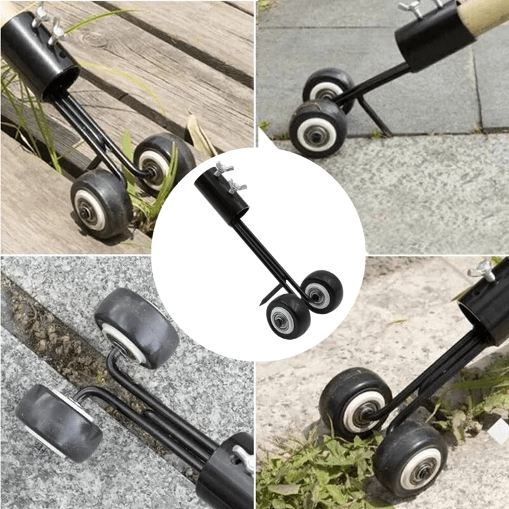 Weed Remover Tool Telescopic Handle Back-Friendly Root-Grip