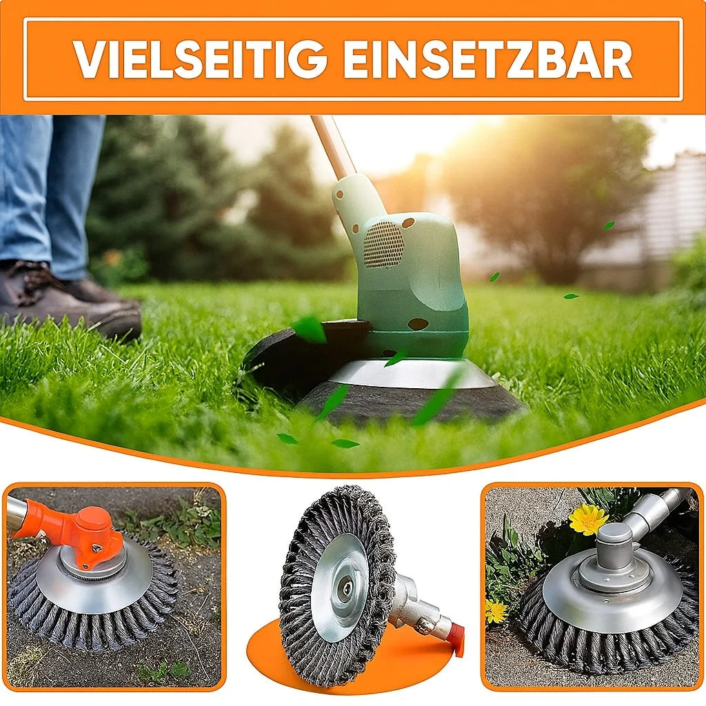 Weed Trimmer Brush Head 36 Carbon Steel Wires