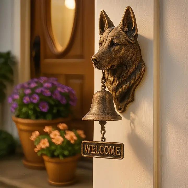 Welcome Bell Handcrafted Cast Iron Weather-Resistant