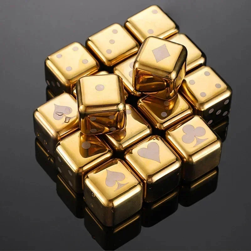 Whisky Cooling Stones Stainless Steel No Dilution Set of 8