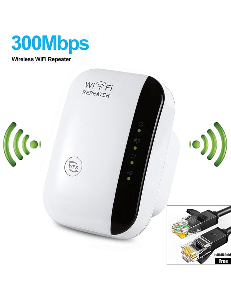 Wi-Fi Extender High-Gain Antennas 300 Mbps
