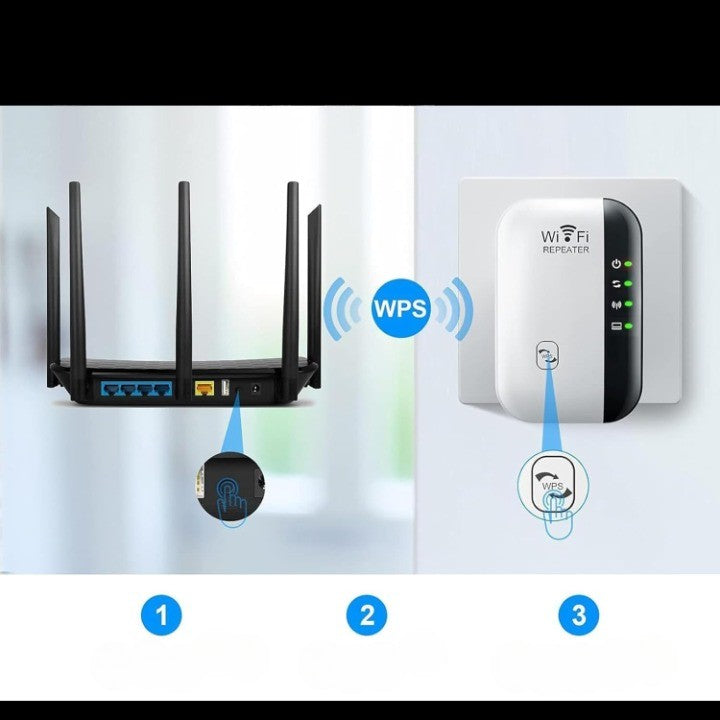 Wi-Fi Range Extender 300 Mbps Plug-In