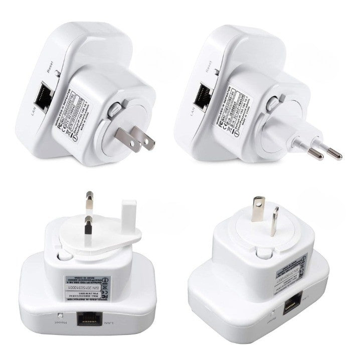 Wi-Fi Range Extender 300 Mbps Plug-In