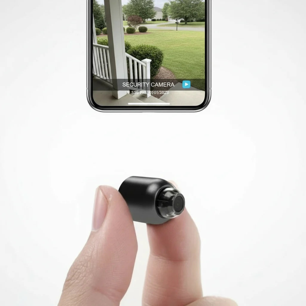 WiFi Camera 1080p 120° Night Vision & 2-Way Audio