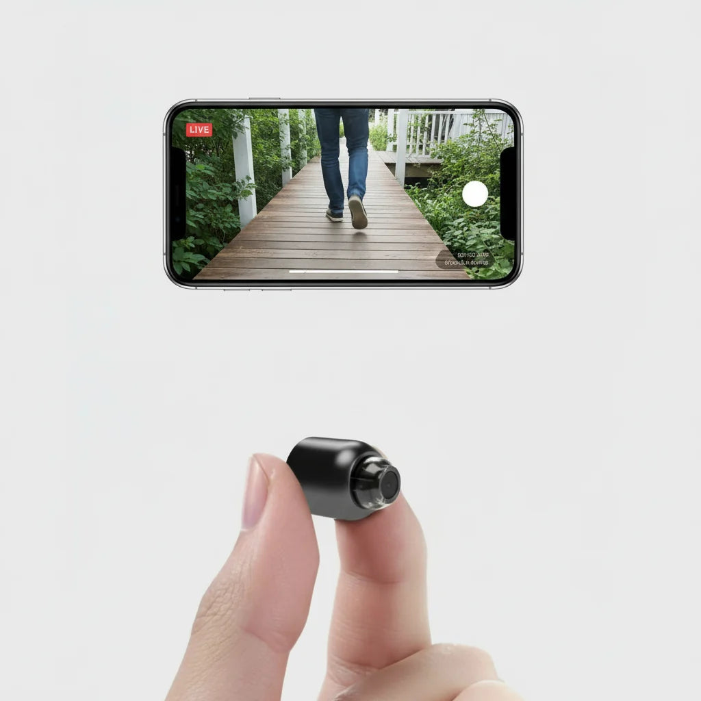 WiFi Camera 1080p 120° Night Vision & 2-Way Audio