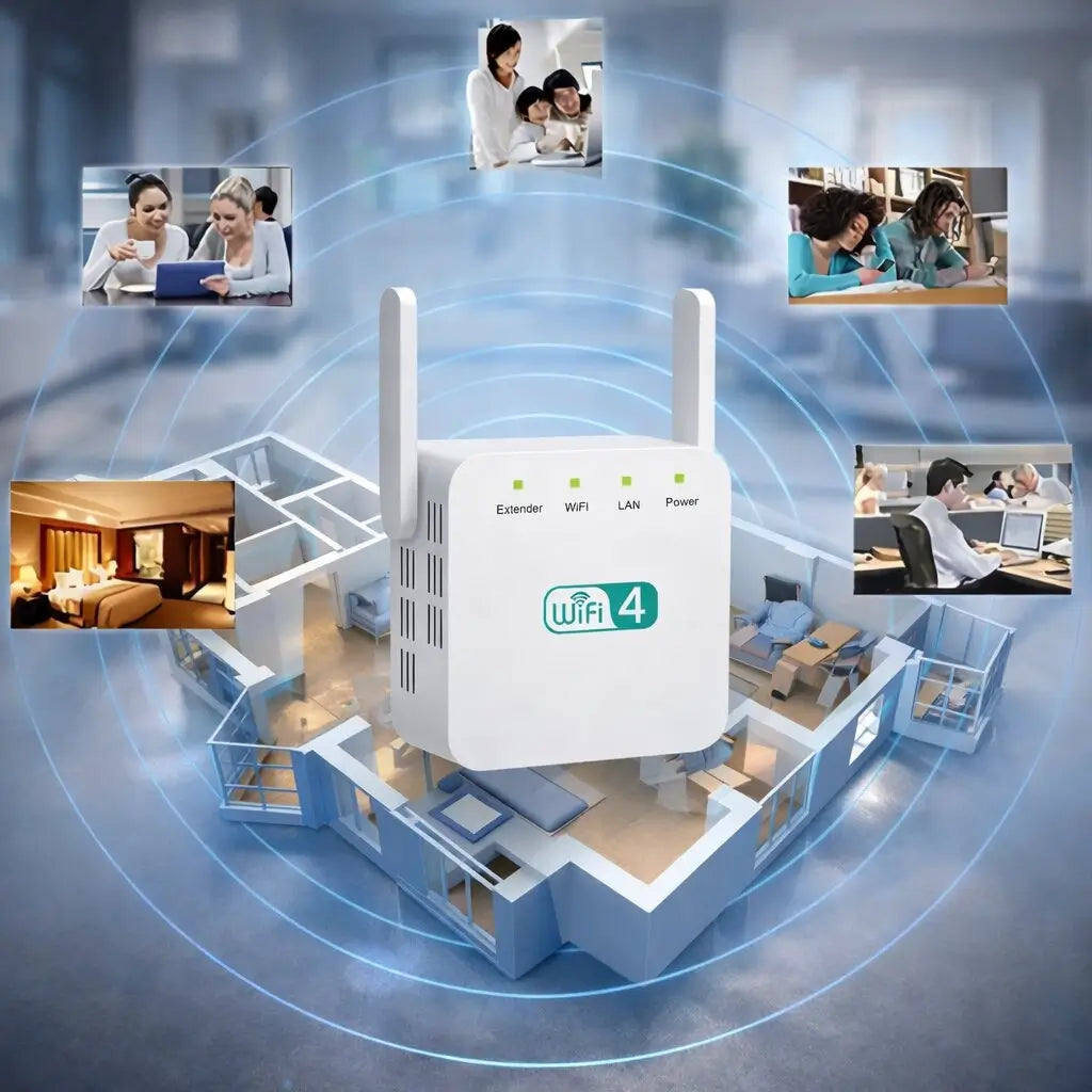 WiFi Signal Booster 3-in-1 Router & Access Point