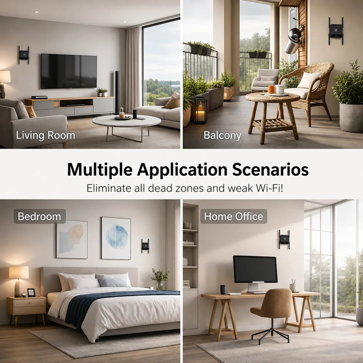 WiFi Signal Booster 3-in-1 Router & Access Point