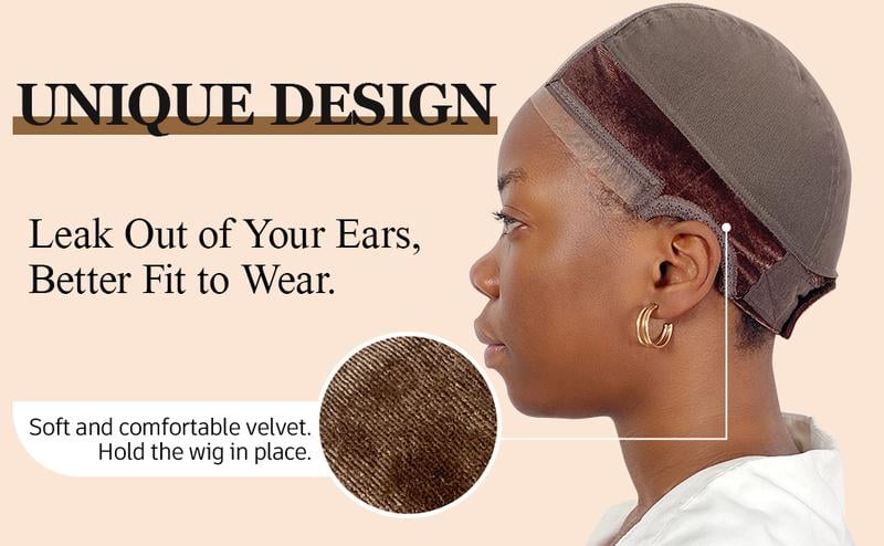 Wig Grip Cap Invisible Non-Slip Velvet Edge