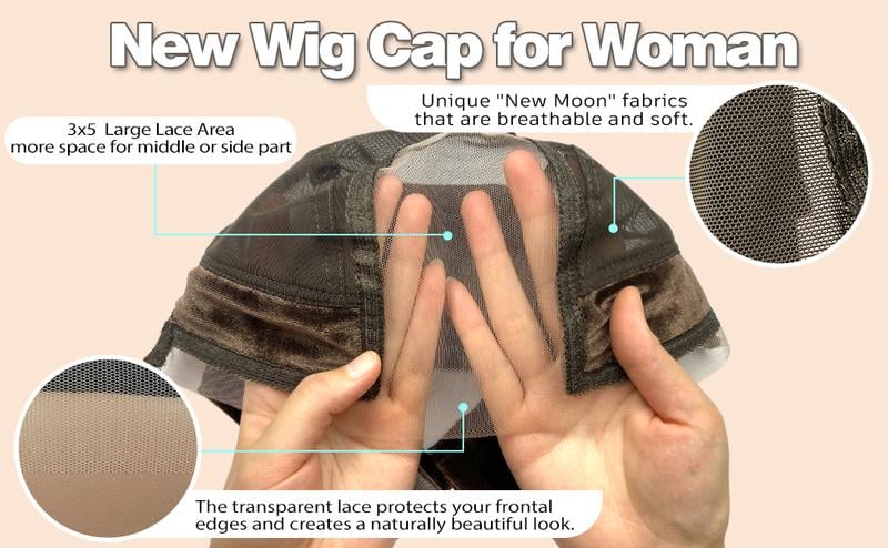 Wig Grip Cap Invisible Non-Slip Velvet Edge