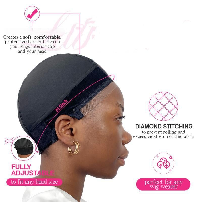 Wig Grip Cap Invisible Non-Slip Velvet Edge