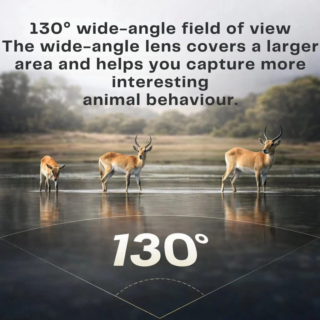Wildlife Camera Infrared Night Vision Motion-Activated & Weatherproof