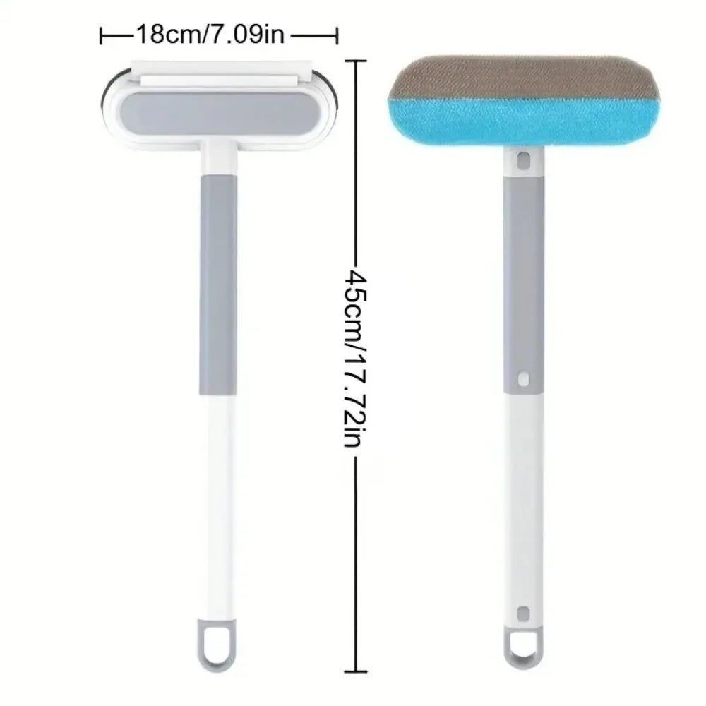 Window Cleaning Brush Microfiber & PVA Streak-Free