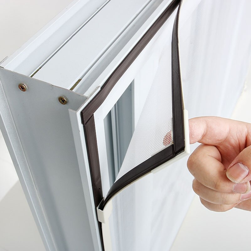 Window Fly Screen Magnetic No-Drill Fine Mesh