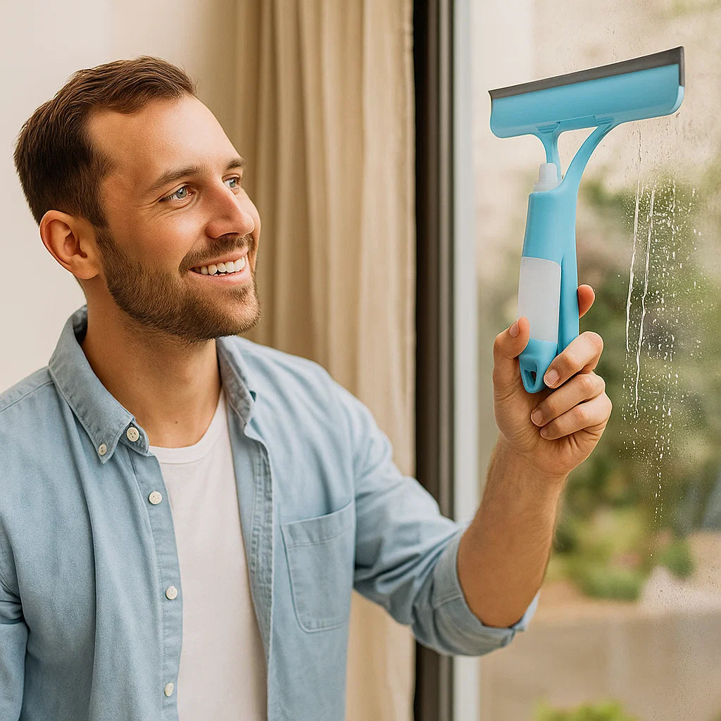 Window Squeegee 3-in-1 Integrated Spray 250ml