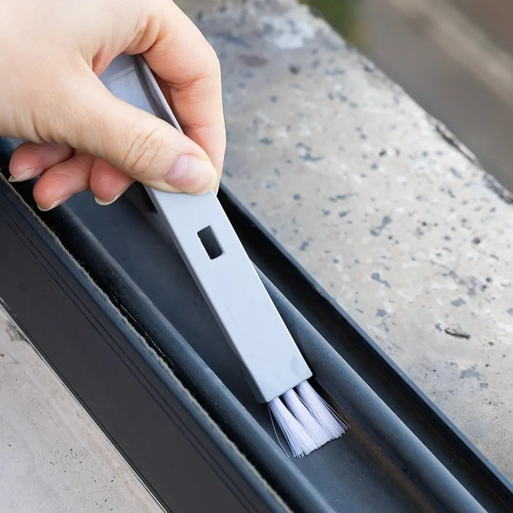 Window Squeegee Extendable Handle Swivel Head Microfiber Pad