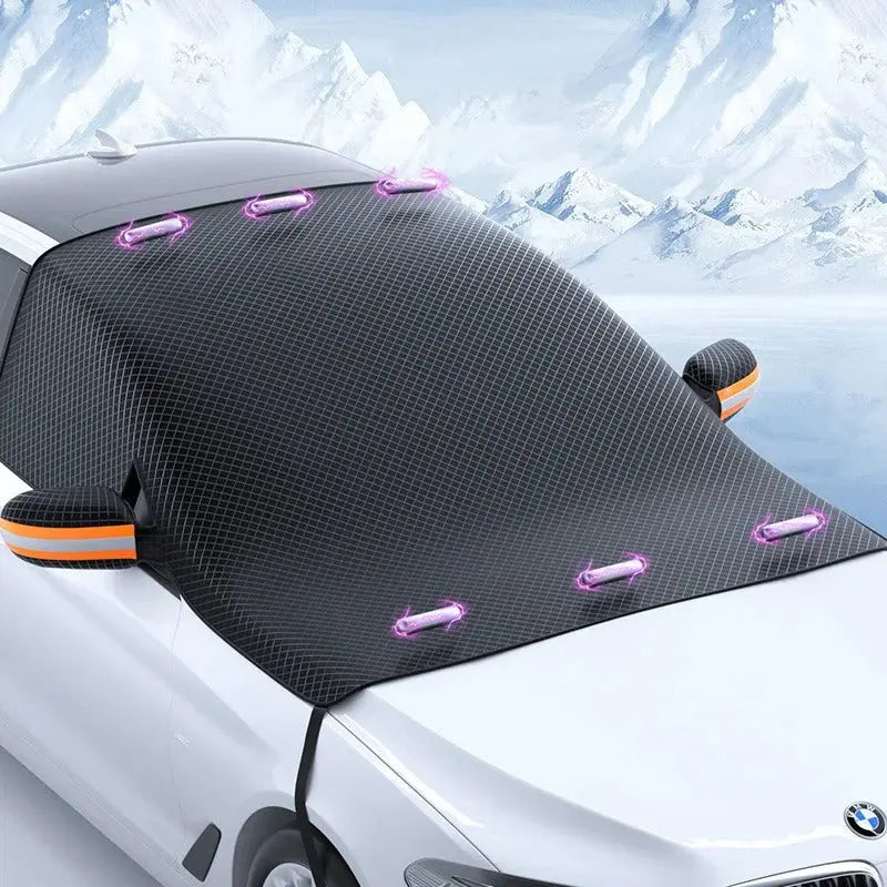 Windshield Cover Oxford Fabric Magnetic Attachment