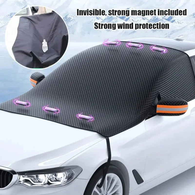 Windshield Cover Oxford Fabric Magnetic Attachment