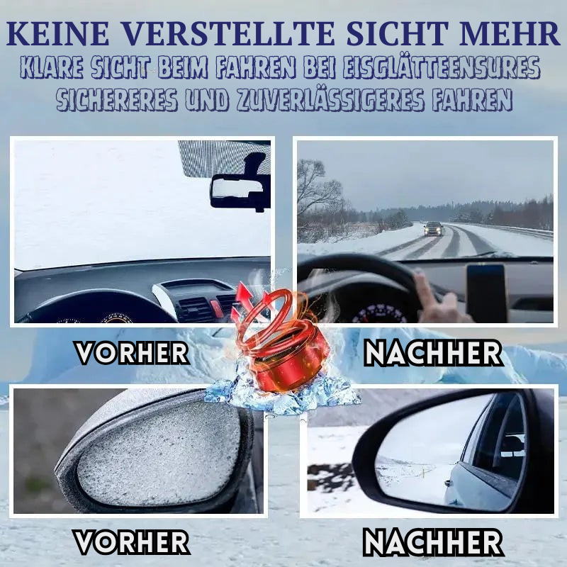 Windshield Deicer Solar-Powered Compact & Portable