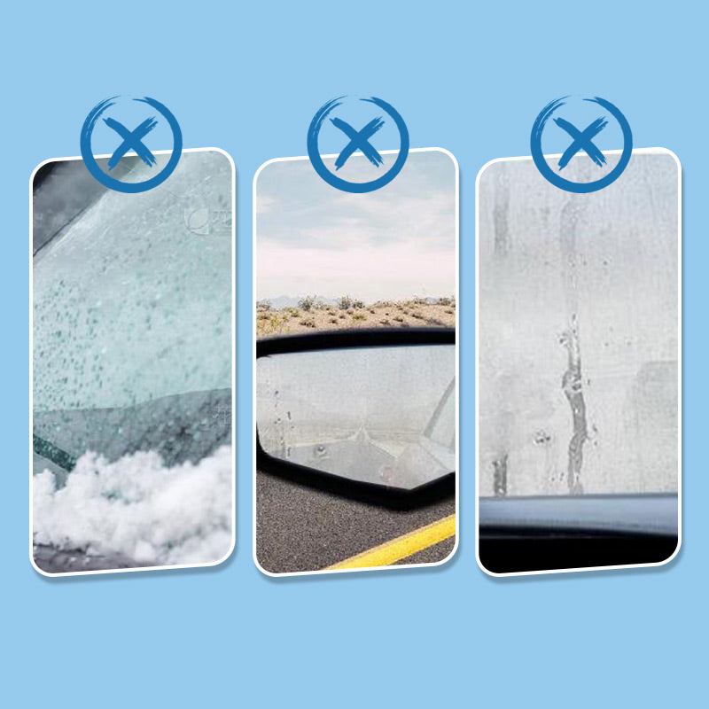 Windshield Rain Repellent Spray Hydrophobic Streak-Free 2-Pack