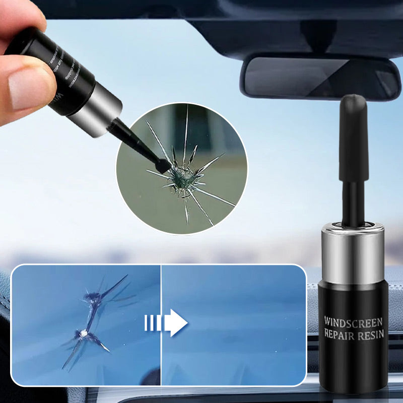 Windshield Repair Kit UV Protective Resin & Fast Drying