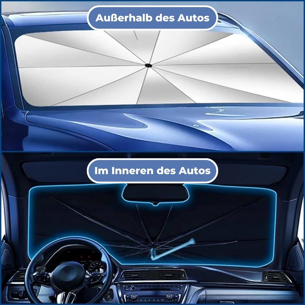 Windshield Sunshade Foldable 360 Degree Rotating Handle UV Protection