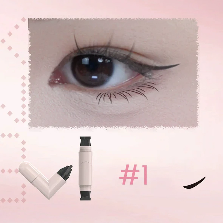 Wing Eyeliner Stamp Waterproof & Long-Lasting 2-Pack