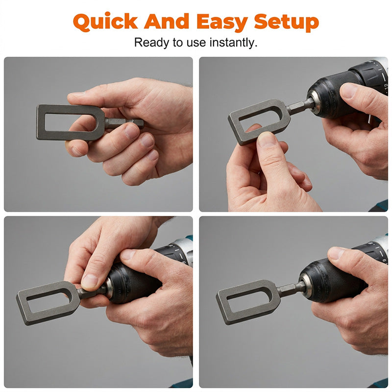 Wire Twisting Tool Universal Hex Shank Hardened Steel