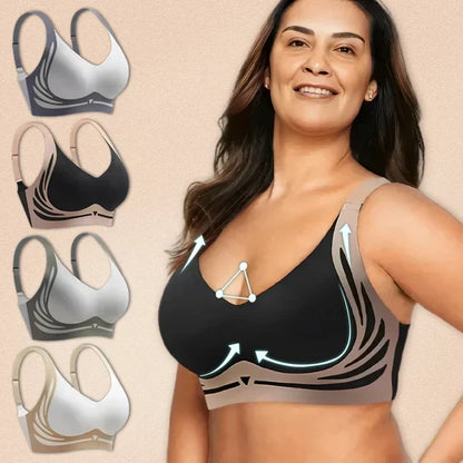 Wireless Bra Seamless Breathable Support