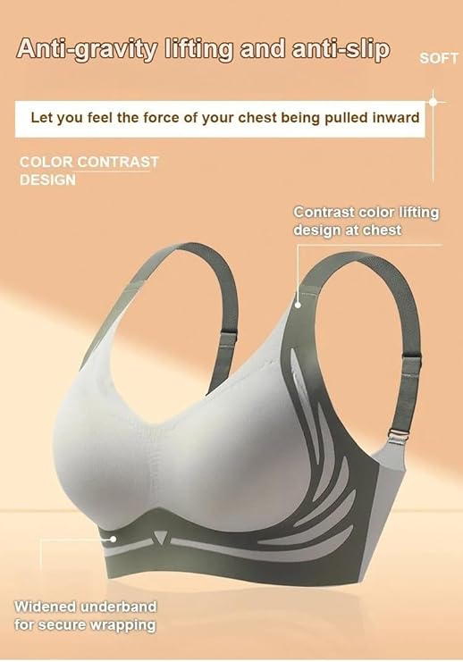 Wireless Bra Seamless Breathable Support