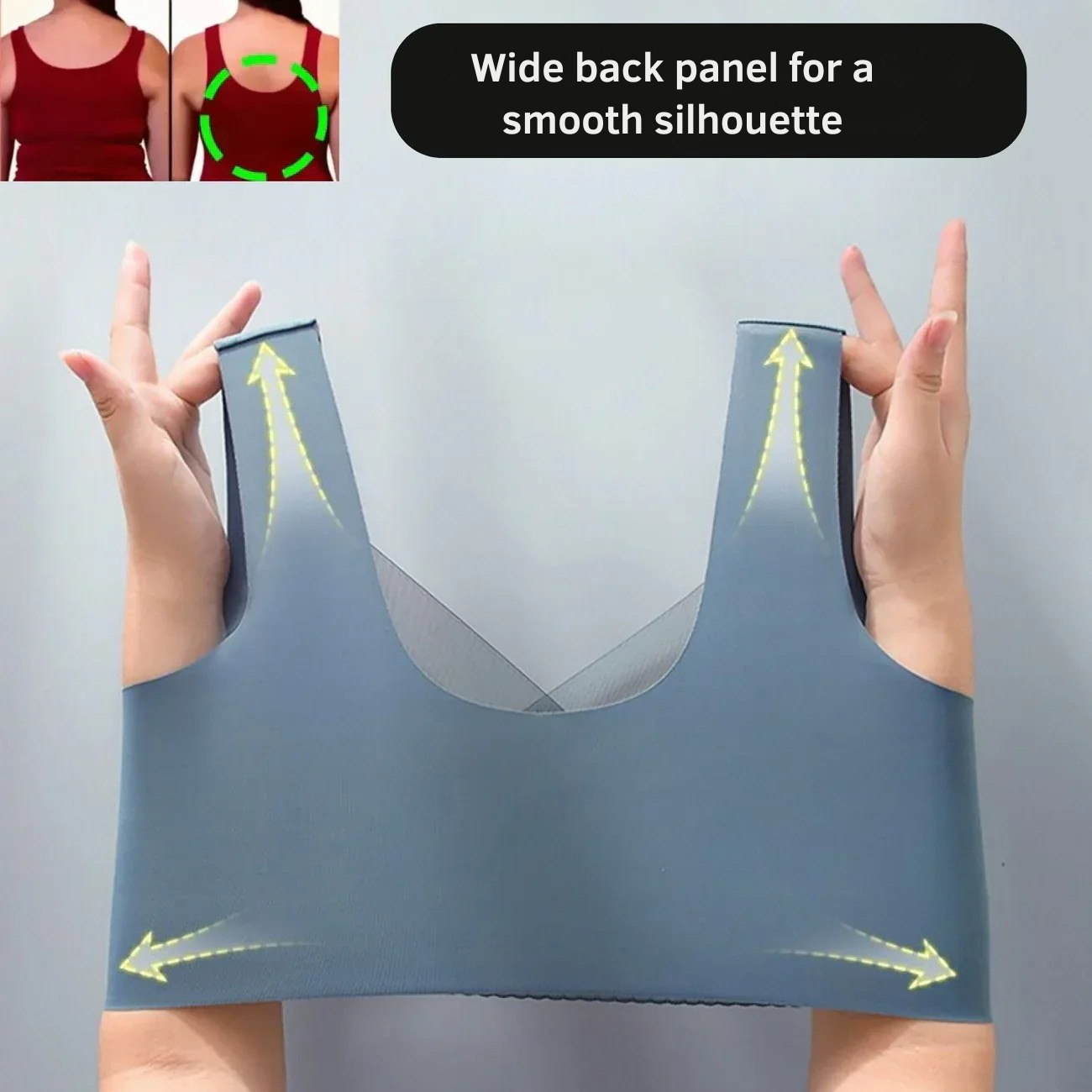 Wireless Bralette Seamless Invisible Soft Stretch