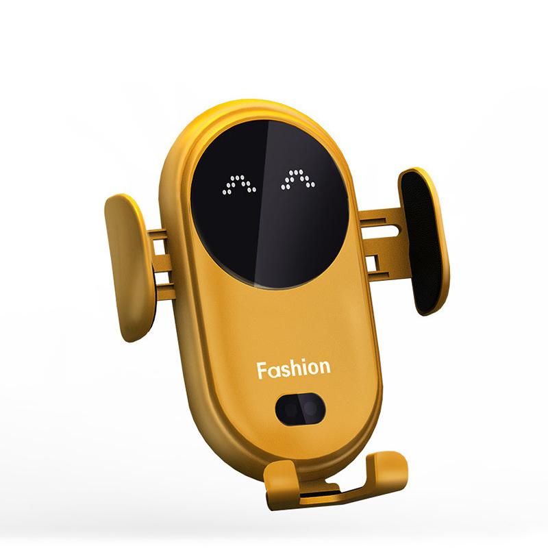 Wireless Car Charger 15W Fast Charge Auto Clamp