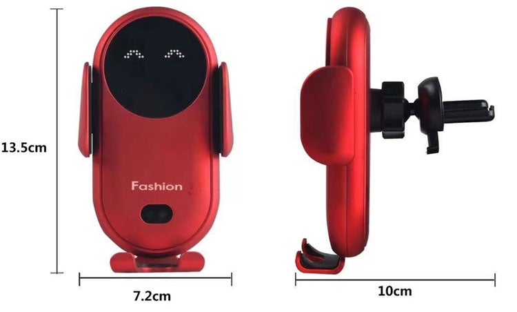 Wireless Car Charger 15W Fast Charge Auto Clamp