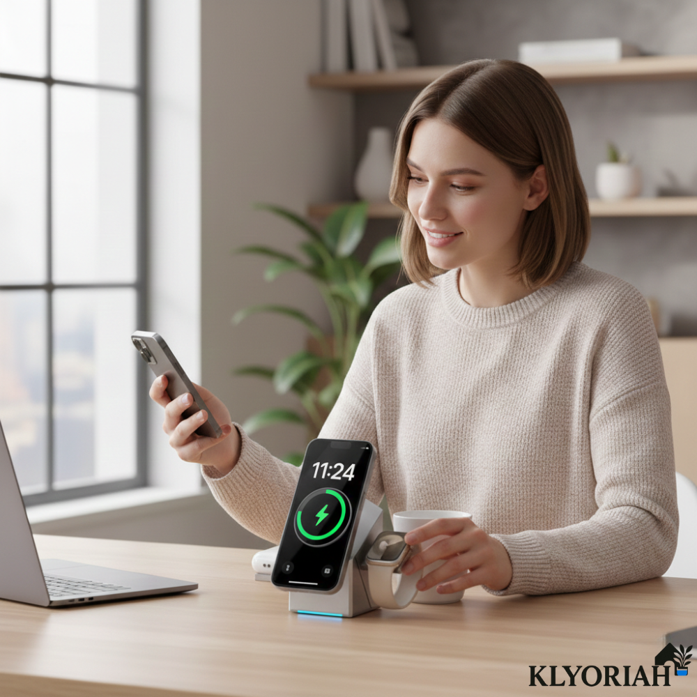 Wireless Charger 3-in-1 MagSafe Foldable Stand