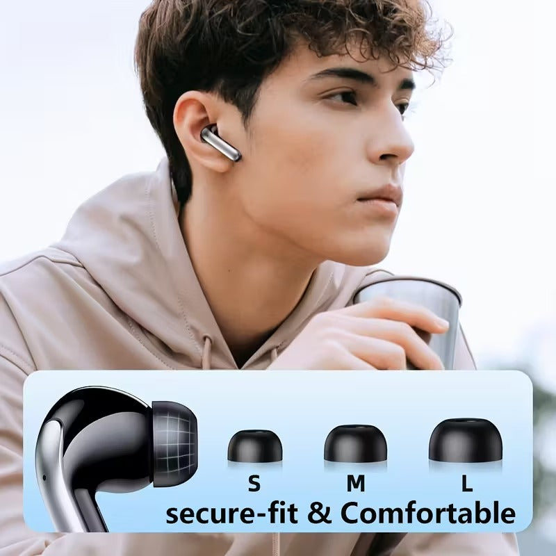 Wireless Earbuds 30-Hour Battery Clear Stereo & Mic