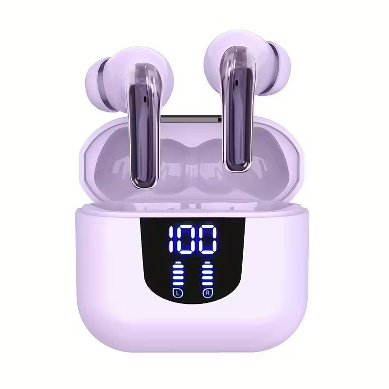 Wireless Earbuds 30-Hour Battery Clear Stereo & Mic