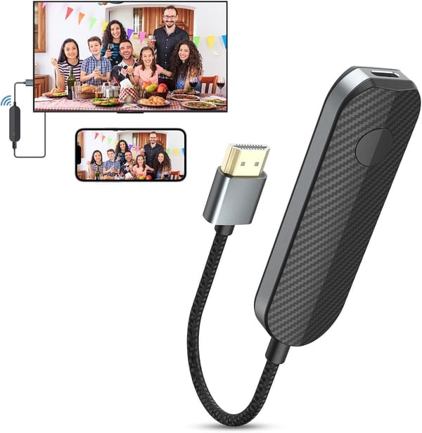 Wireless HDMI Adapter 1080p Full HD USB-Powered
